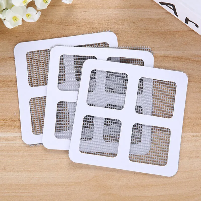 1-10Pcs Fix Net Window Home Adhesive Stickers Anti Mosquito Fly Bug Insect Repair Screen Wall Patch