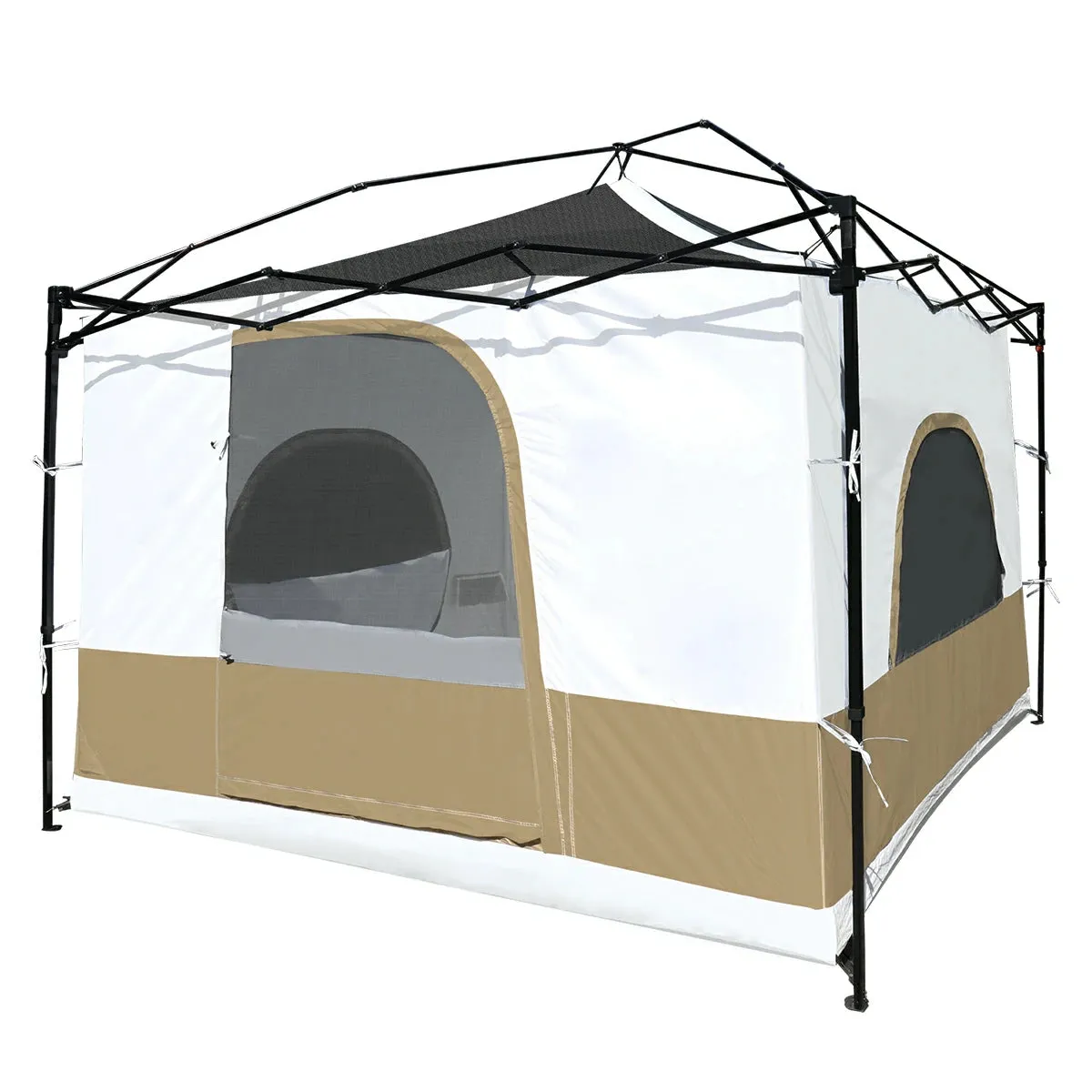 10'x10' Camping Cube Tent for Pop Up Canopy (Canopy & Frame NOT Included)