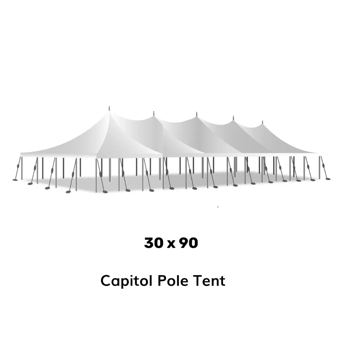 30x90 Pole Tent