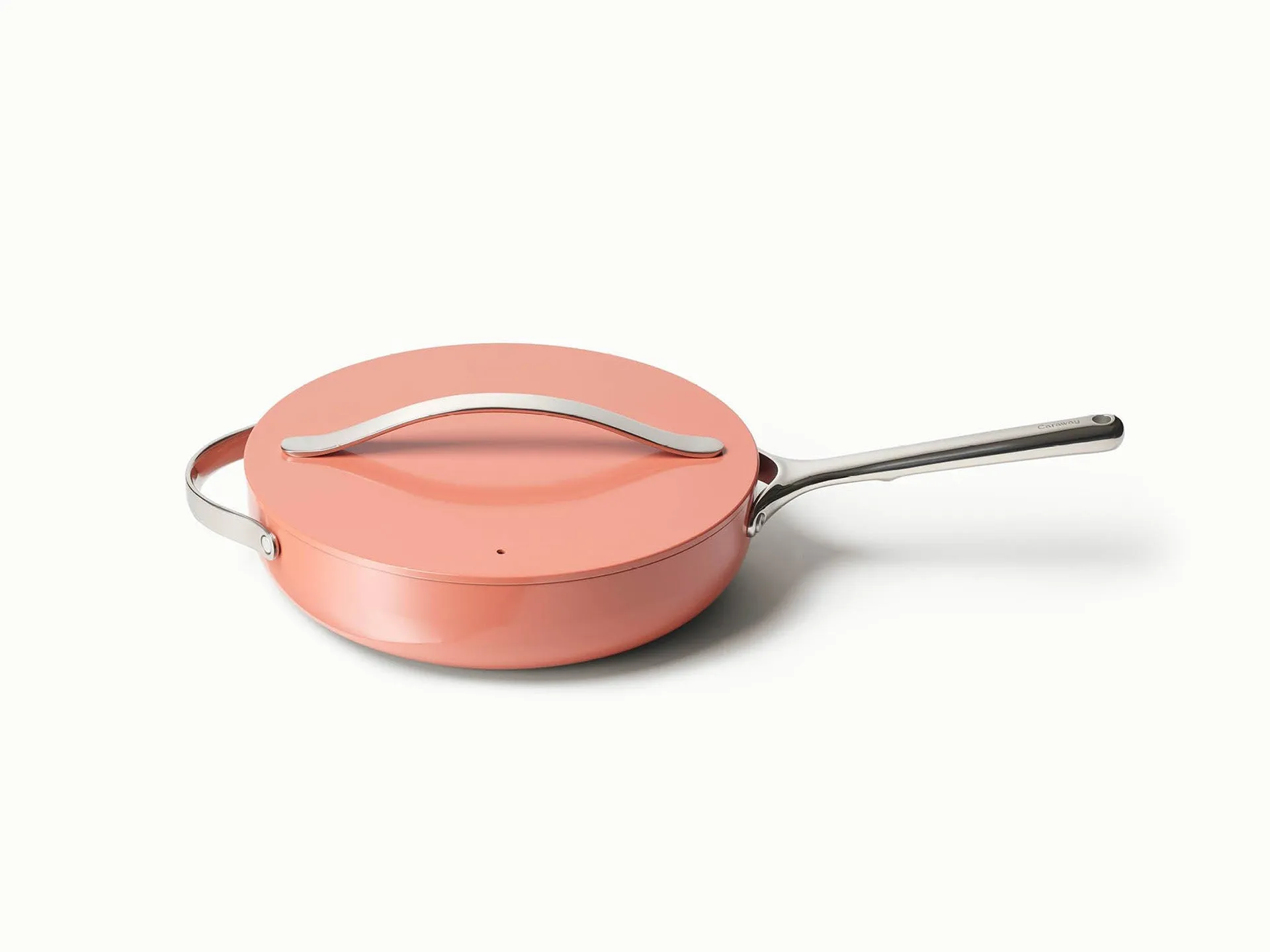 4.5qt Nonstick Ceramic Saute Pan w/ Lid Perracotta