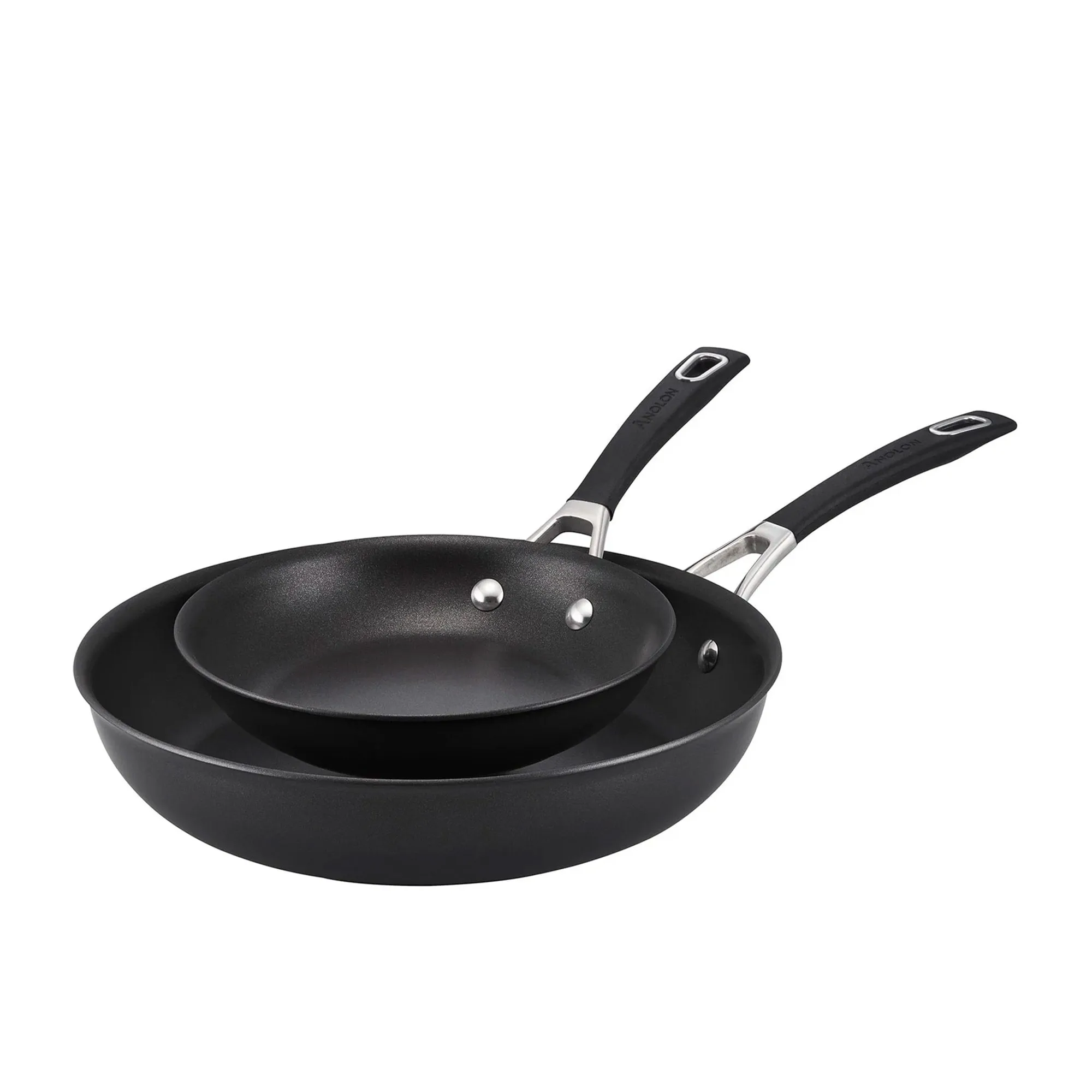 Anolon Synchrony 2 Piece Non Stick Skillet Set 22cm & 30cm