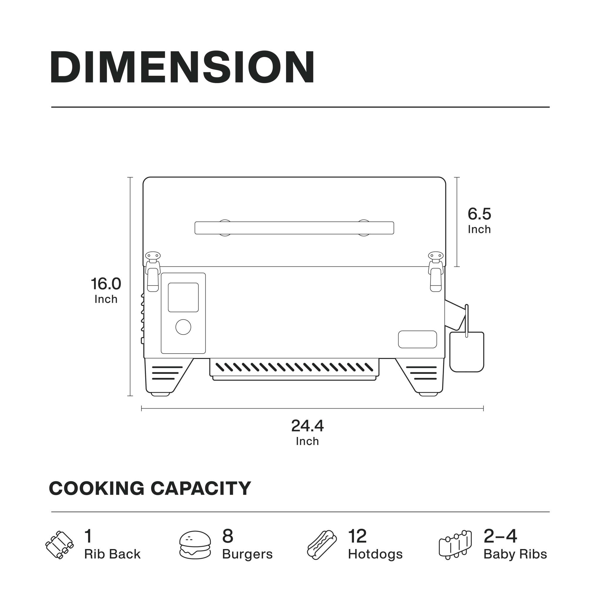 Asmoke AS350 Portable Wood Pellet Grill and Smoker | ASCA™