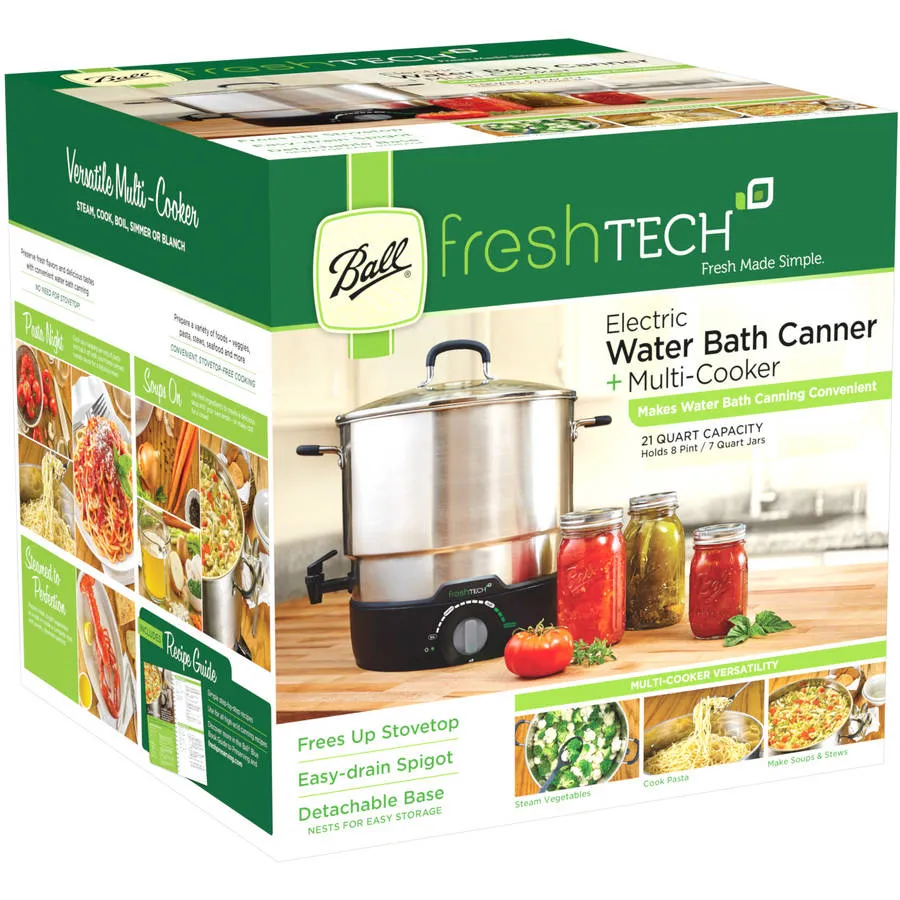 Ball FreshTech Electric Water Bath Mason Jar Canner & Multicooker