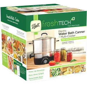 Ball FreshTech Electric Water Bath Mason Jar Canner & Multicooker