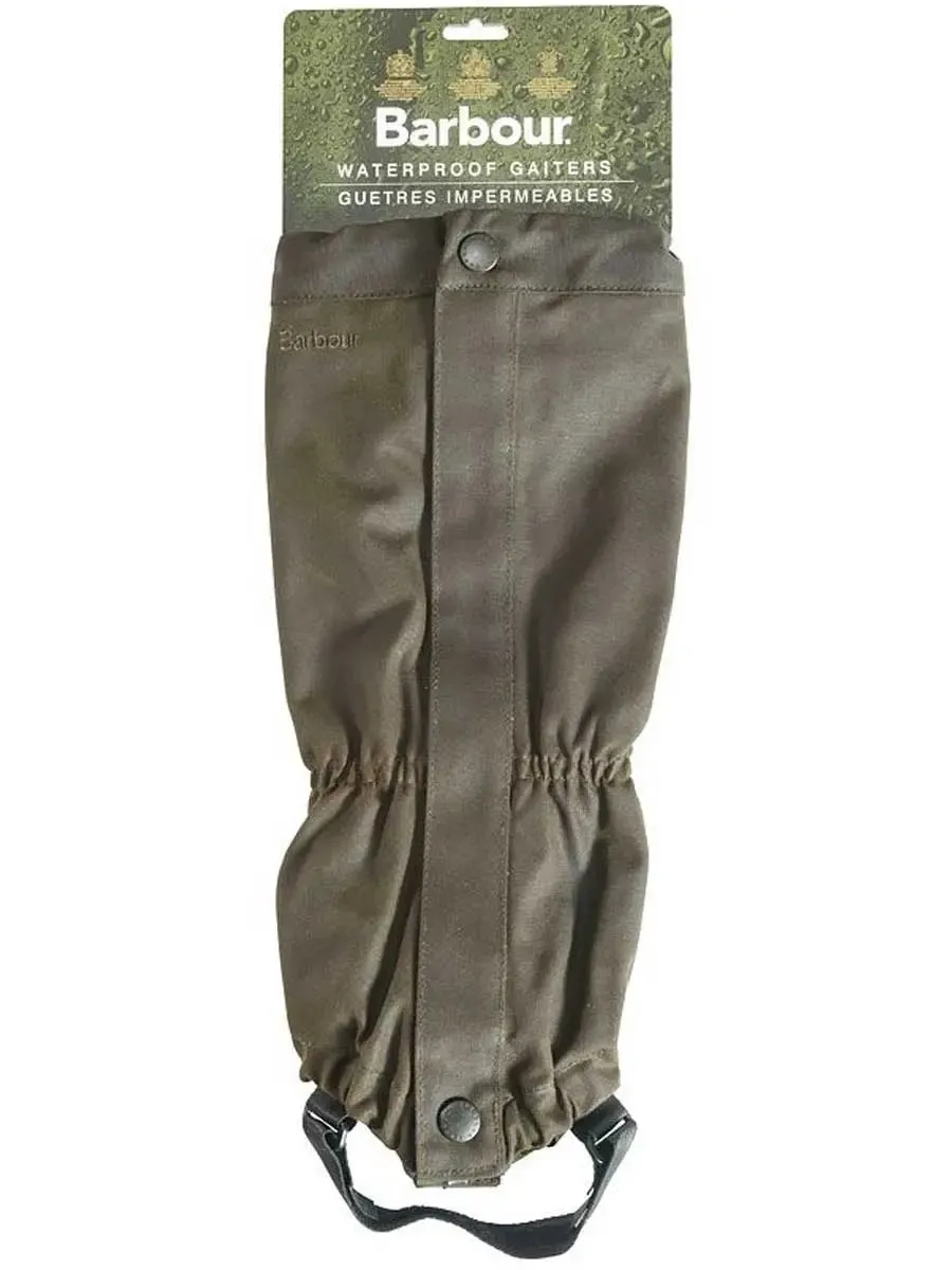 BARBOUR Gaiters - Wax Cotton - Olive