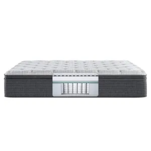 Beautyrest Silver BRS900 15 inch Medium Pillow Top Mattress, Full, Mattress Only