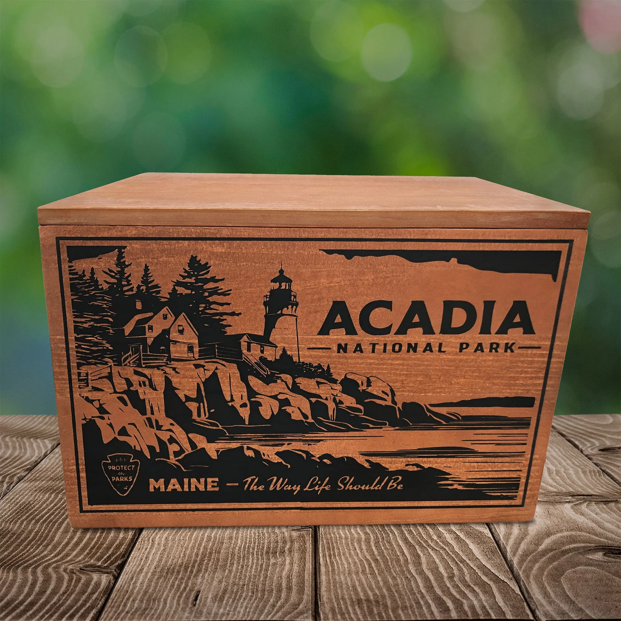 Better Wood Products Protect the Parks Fatwood Firestarter Sticks, Acadia Box