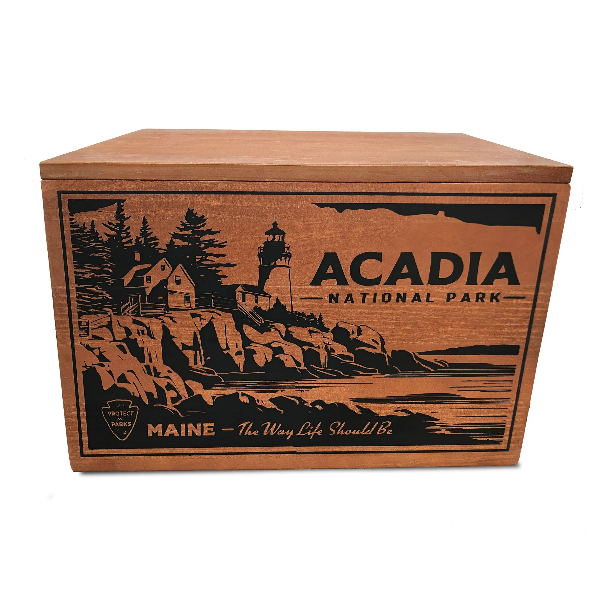 Better Wood Products Protect the Parks Fatwood Firestarter Sticks, Acadia Box