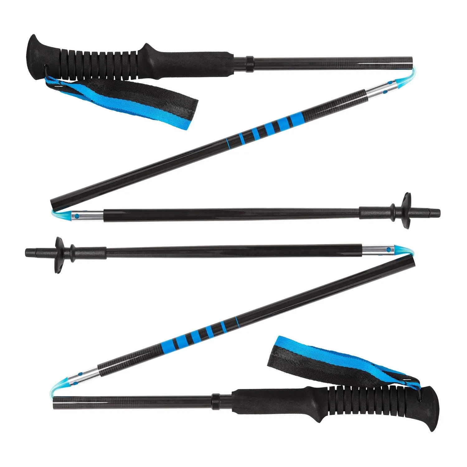 Black Diamond Unisex Distance Carbon Z Trekking Poles (Pair)