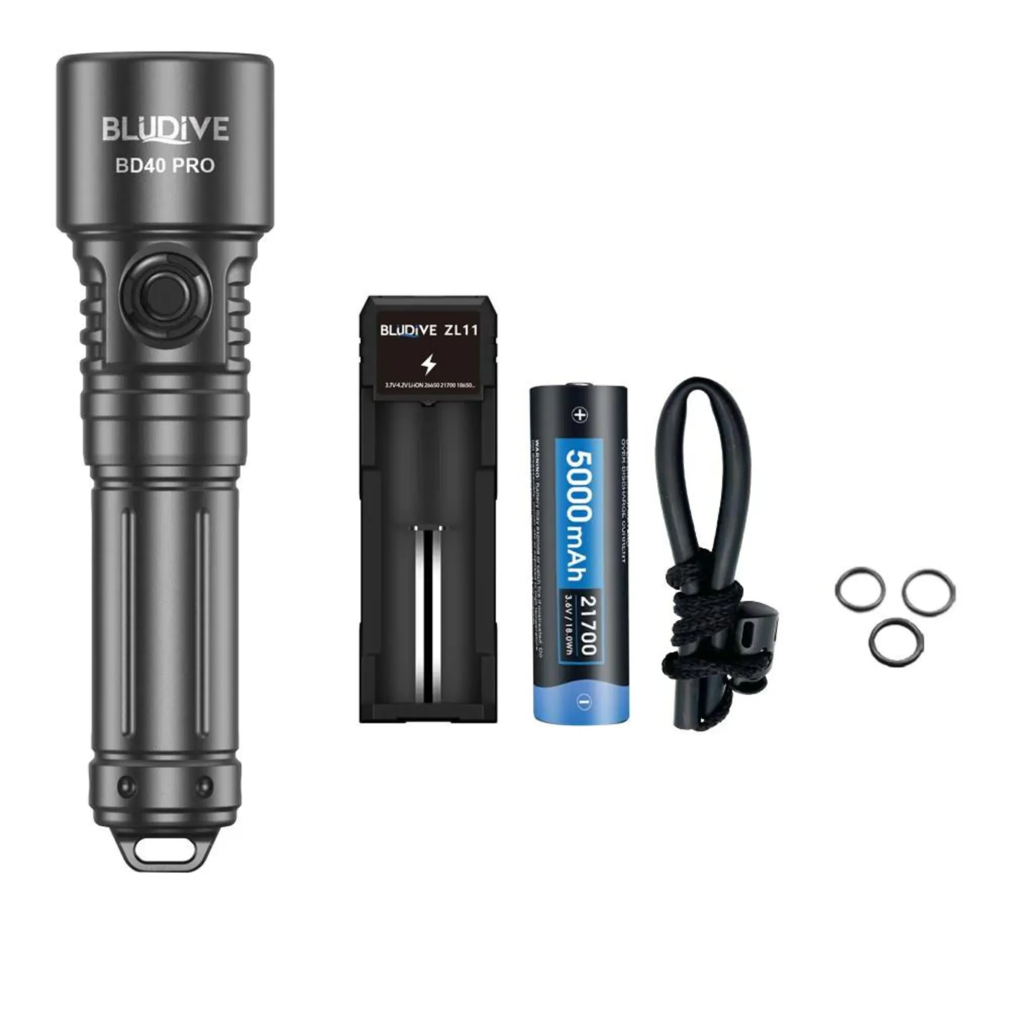 Bludive BD40 PRO 3000 Lumen Torch