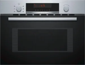 Bosch CMA583MS0B 44L Built-In Combi Microwave - Stainless Steel