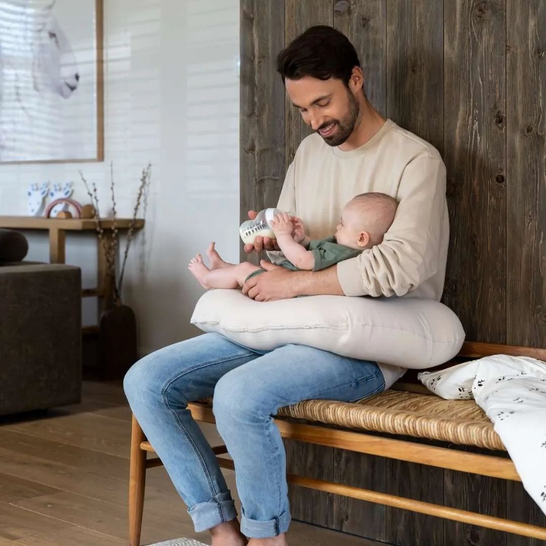 Doomoo Softy Nursing Pillow - Tetra Jersey Sand