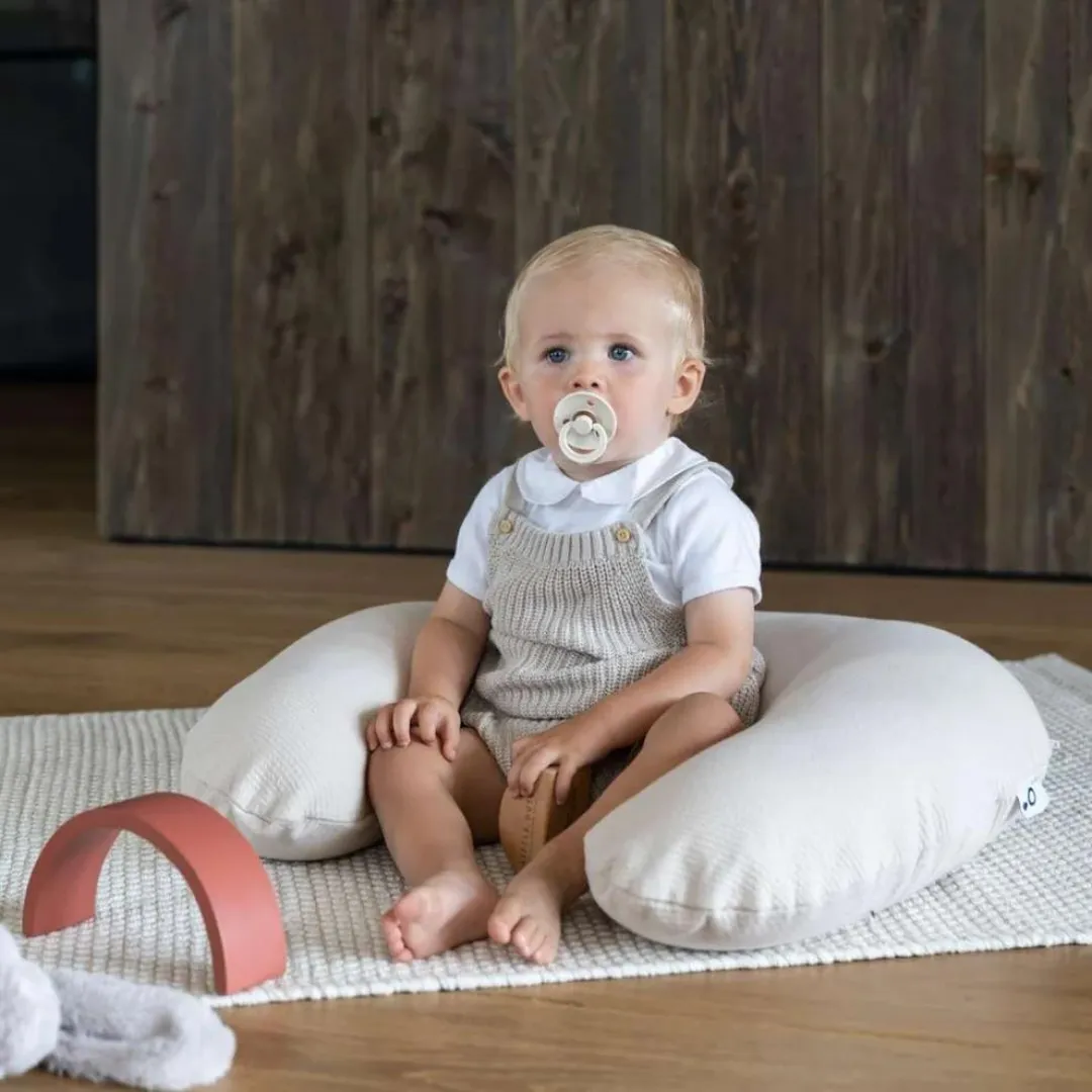 Doomoo Softy Nursing Pillow - Tetra Jersey Sand