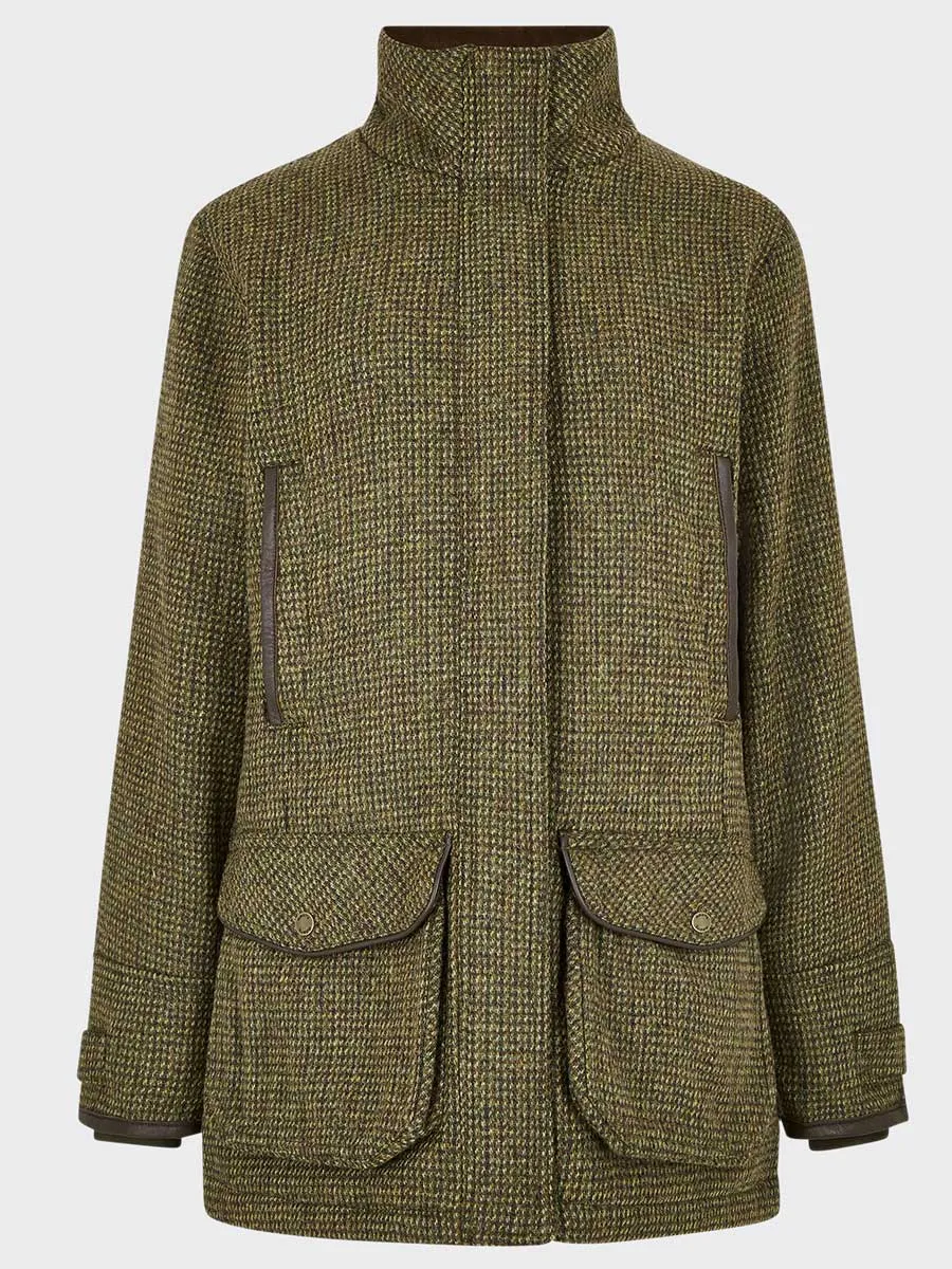 DUBARRY Ballynahinch Tweed Shooting Jacket - Women's - Heath