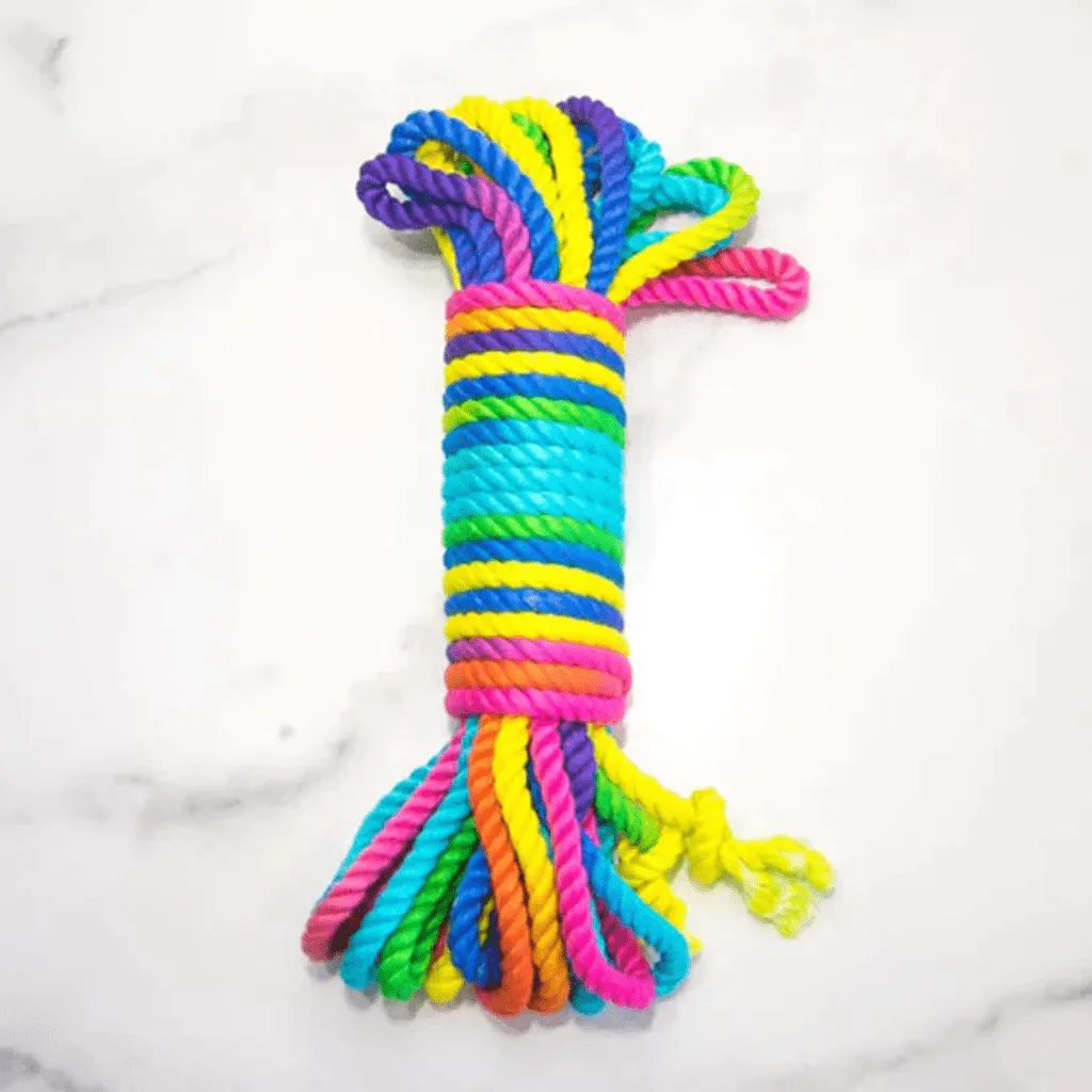 Emojibator Unicorn Rainbow Bondage Rope