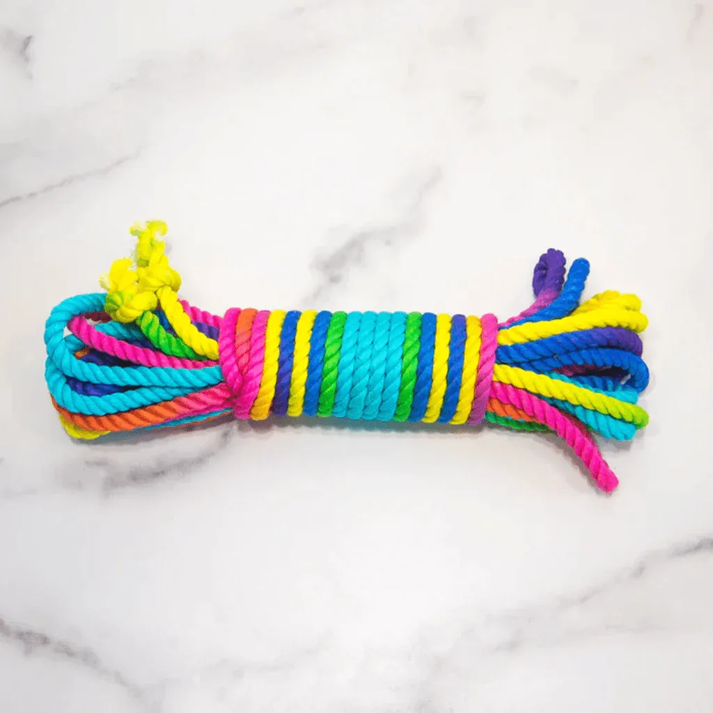 Emojibator Unicorn Rainbow Bondage Rope