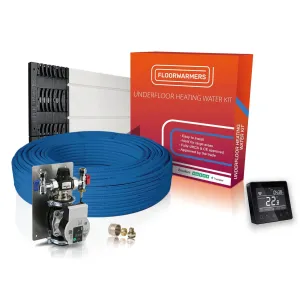 Floorwarmers Low Profile Water Underfloor Heating Kit