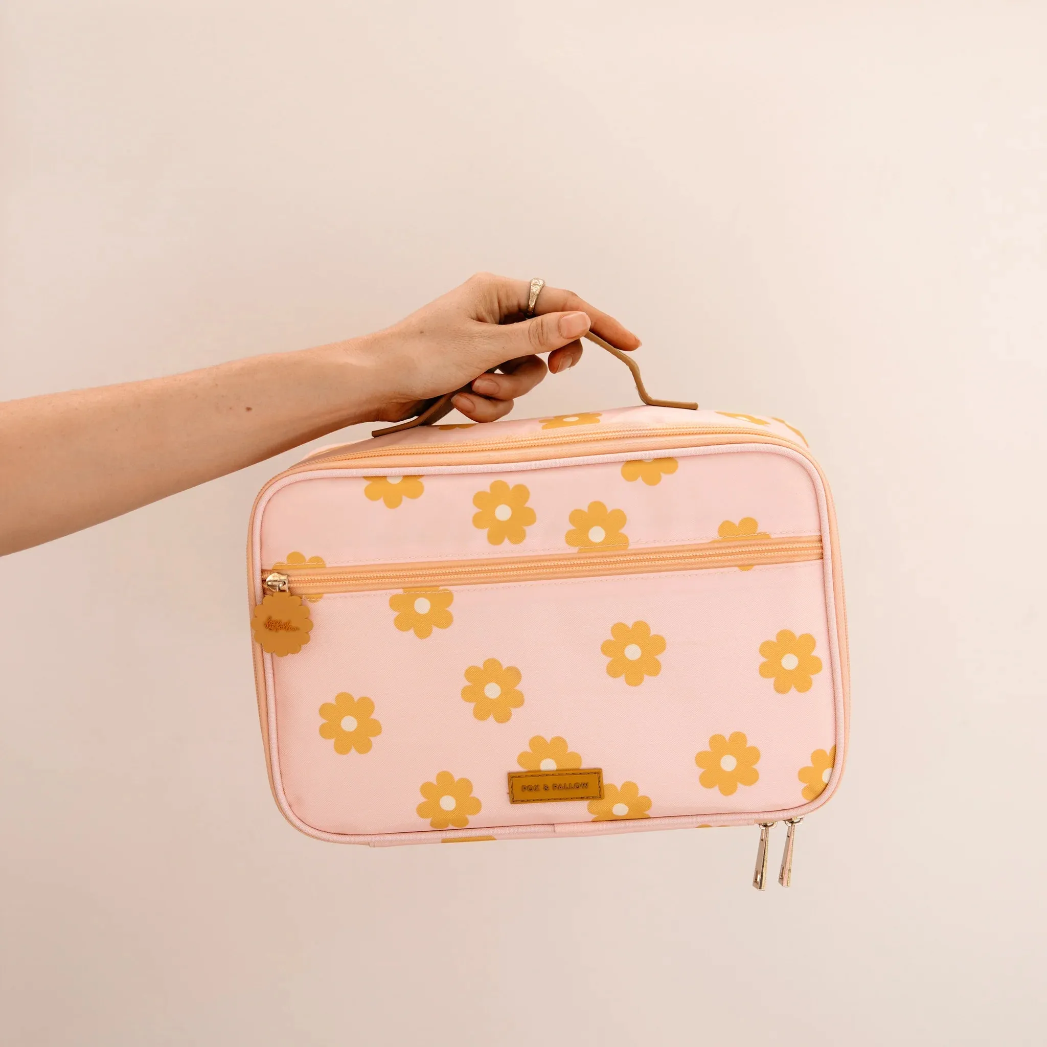 Fox & Fallow Insulated Lunch Bag - Daisy Chain