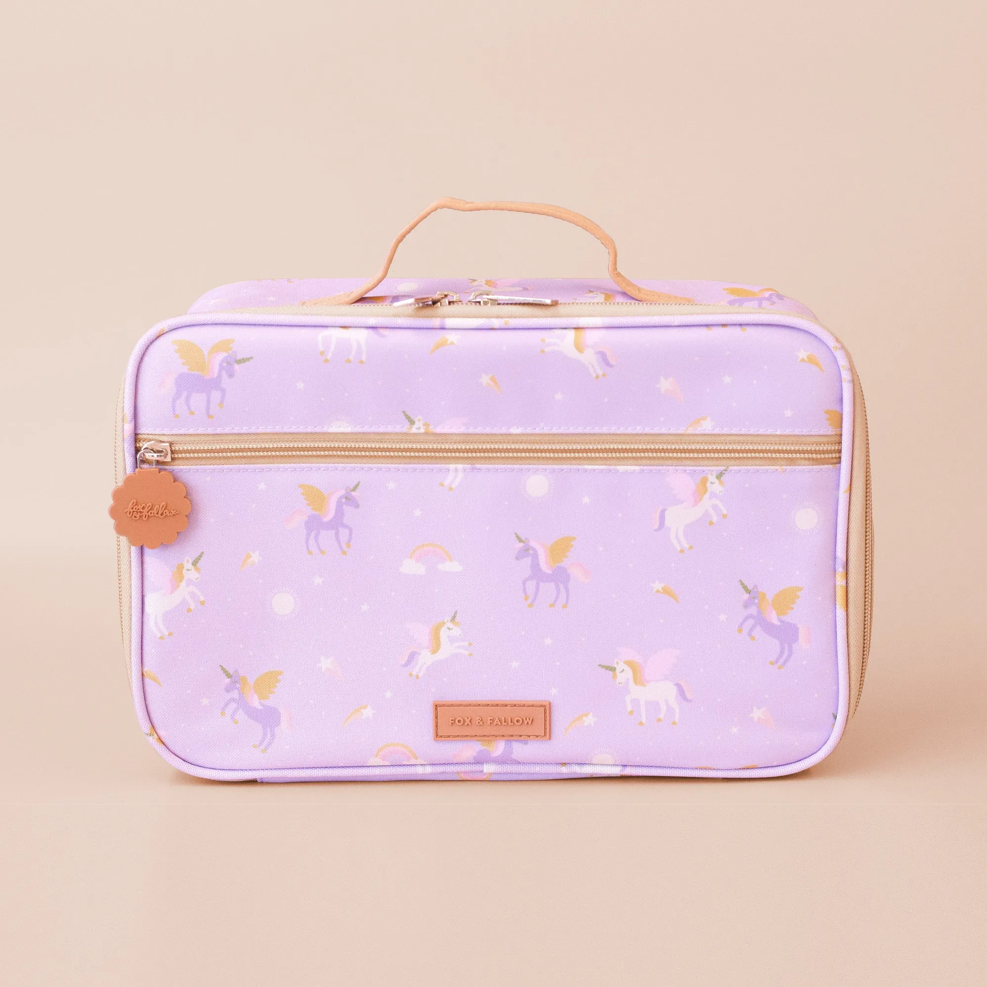 Fox & Fallow Insulated Lunch Bag - Unicorns