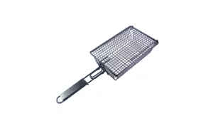 Grilling Nonstick Grill Basket with Lid