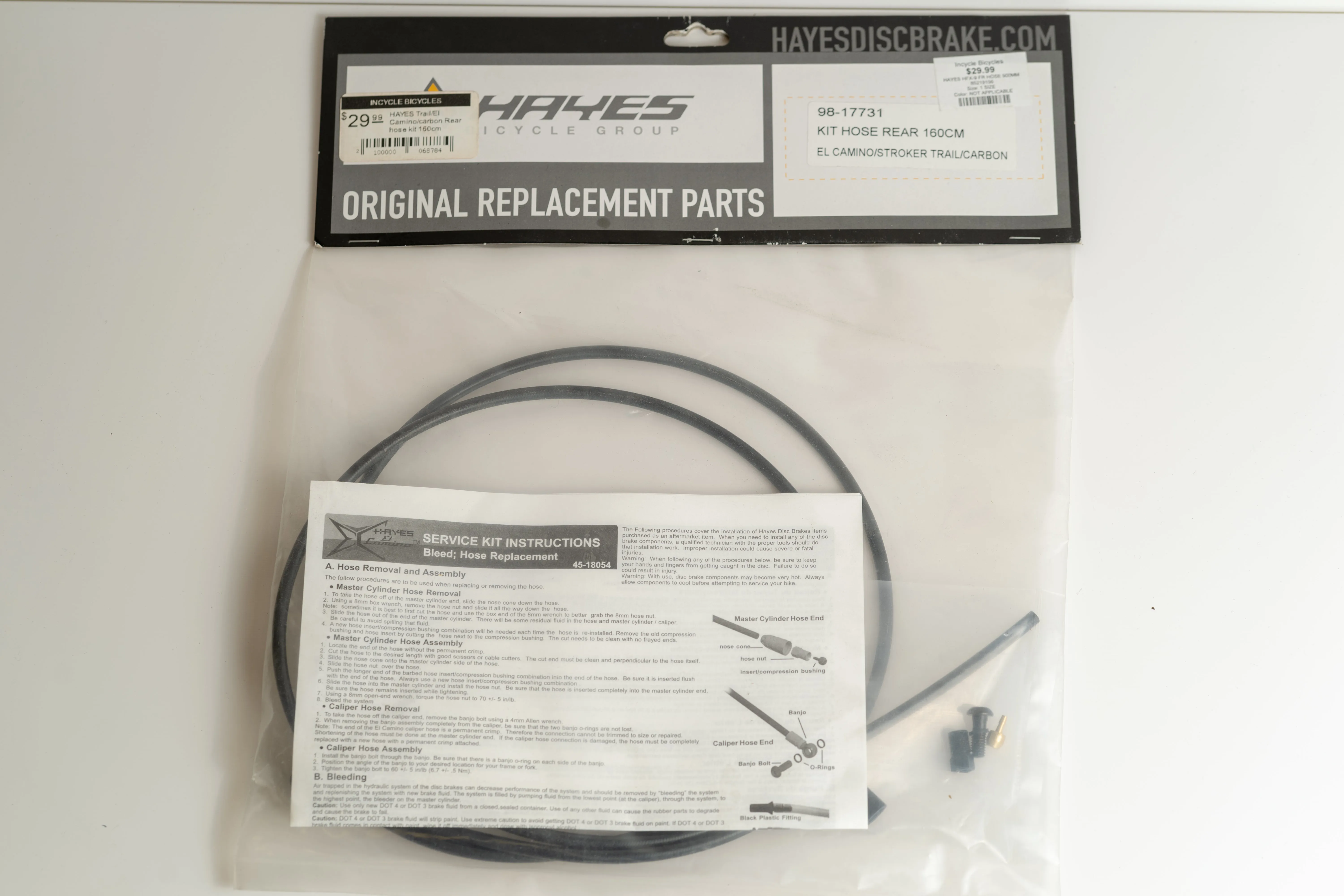 Hayes Hose Kits