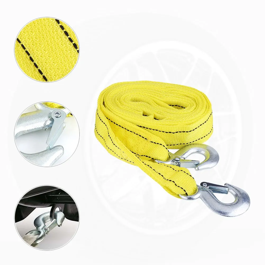 High-Quality Double Rope Tow Strap - 3 Meter