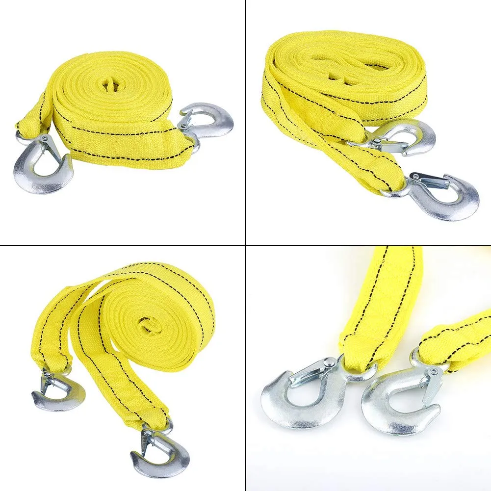 High-Quality Double Rope Tow Strap - 3 Meter