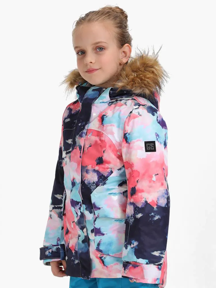 Kids Colorful Snowboard Jacket