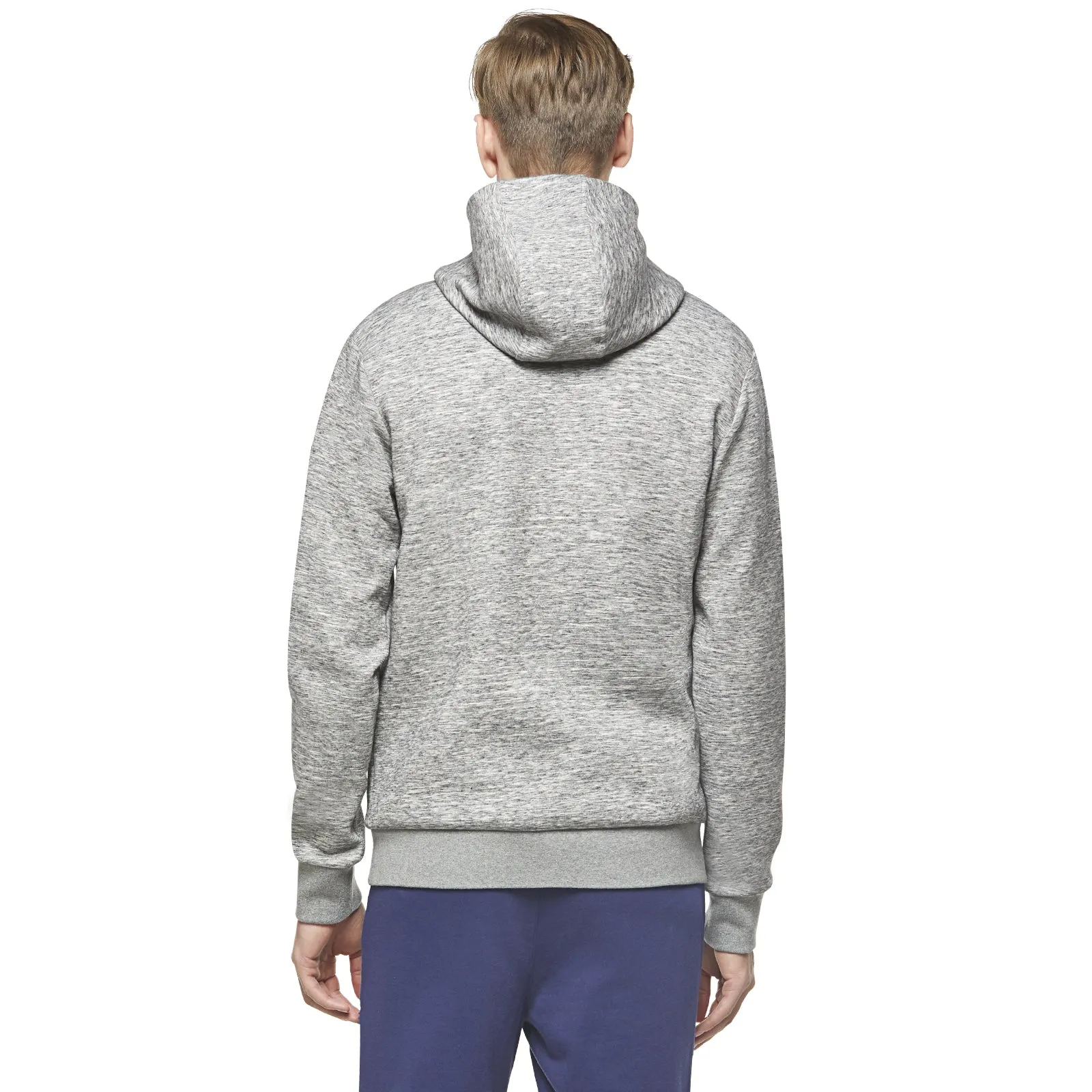 Men's Grey Marl Scuba Hoodie Sweatshirt