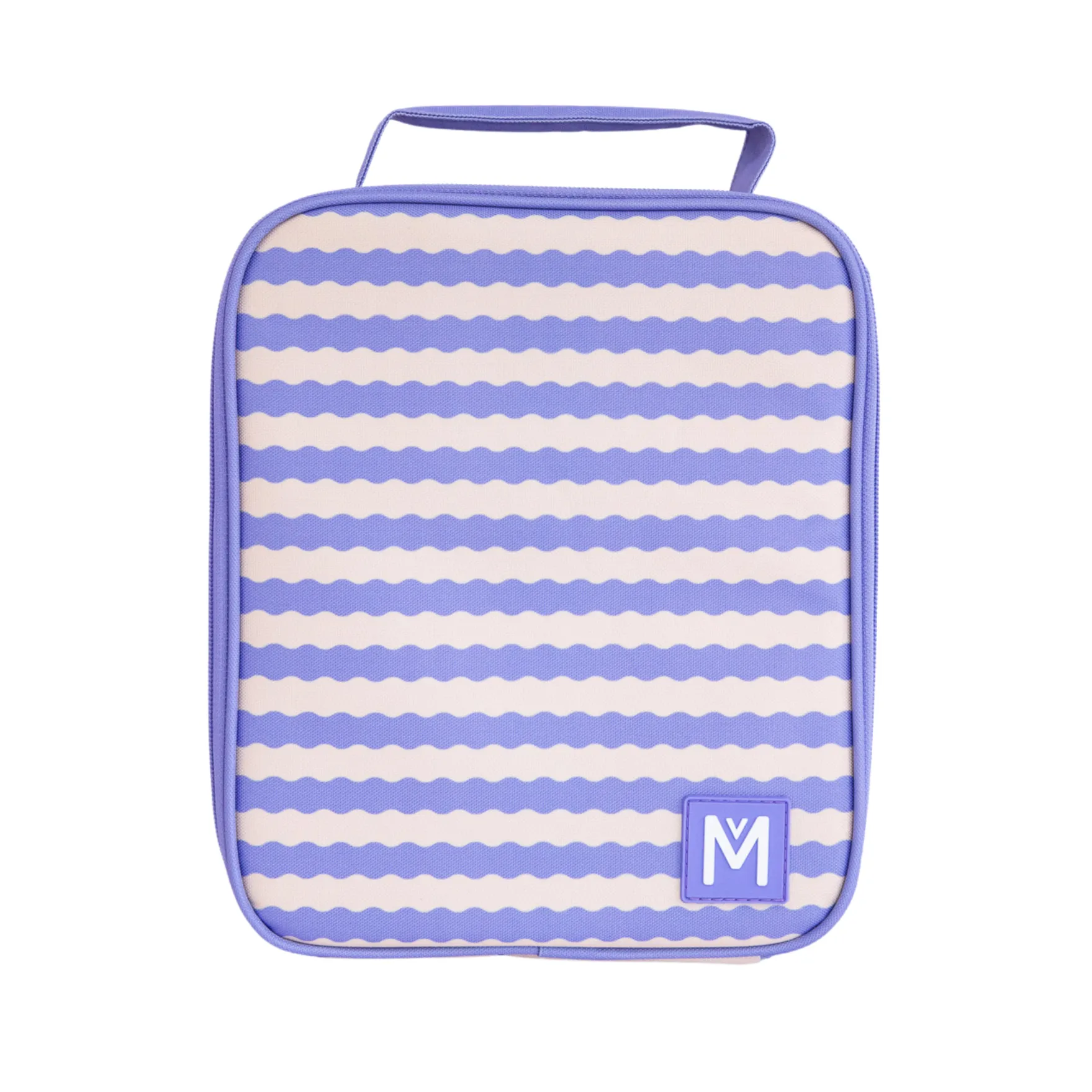 MontiiCo Large Insulated Lunch Bag - Ripple Cloud