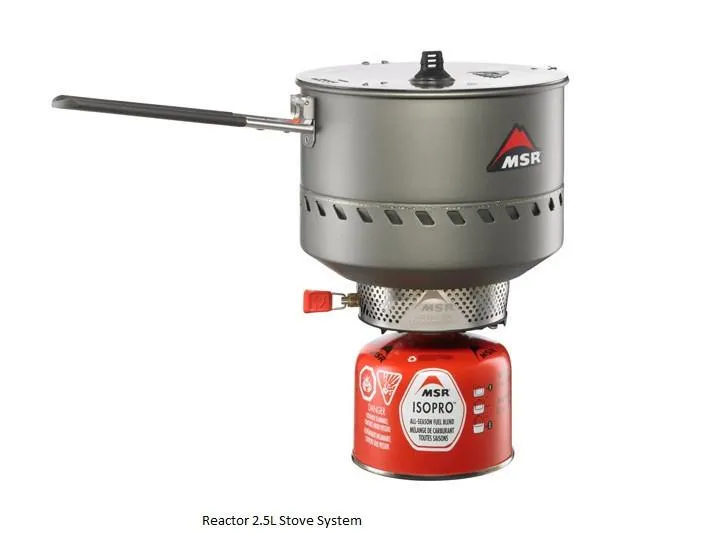 MSR Reactor Stove Systems