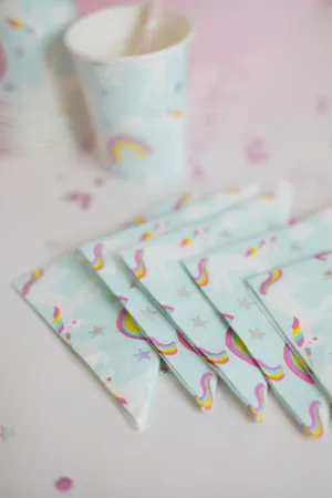 Napkins - Unicorn Square (20 pcs)