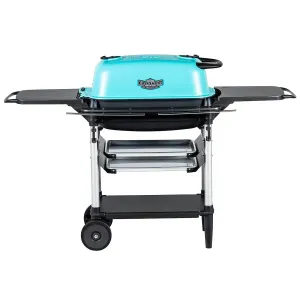 PK Grills Portable BBQ Grill and Smoker Aaron Franklin Edition Teal PK300-AF-TC