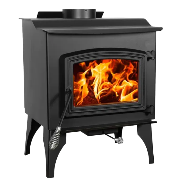 Pleasant Hearth GWS-1200 1,200 Sq. Ft. 56,107 BTU EPA Certified Wood Burning Stove New