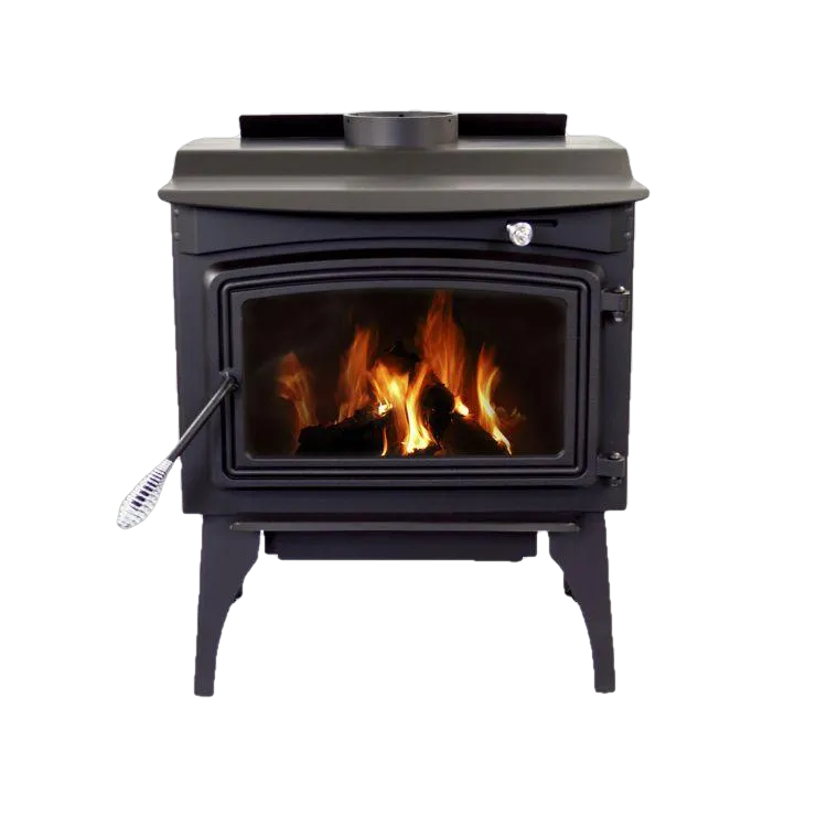 Pleasant Hearth WSL-1800 1,800 Sq. Ft. Medium 65,000 BTU EPA Certified Wood-Burning Stove New