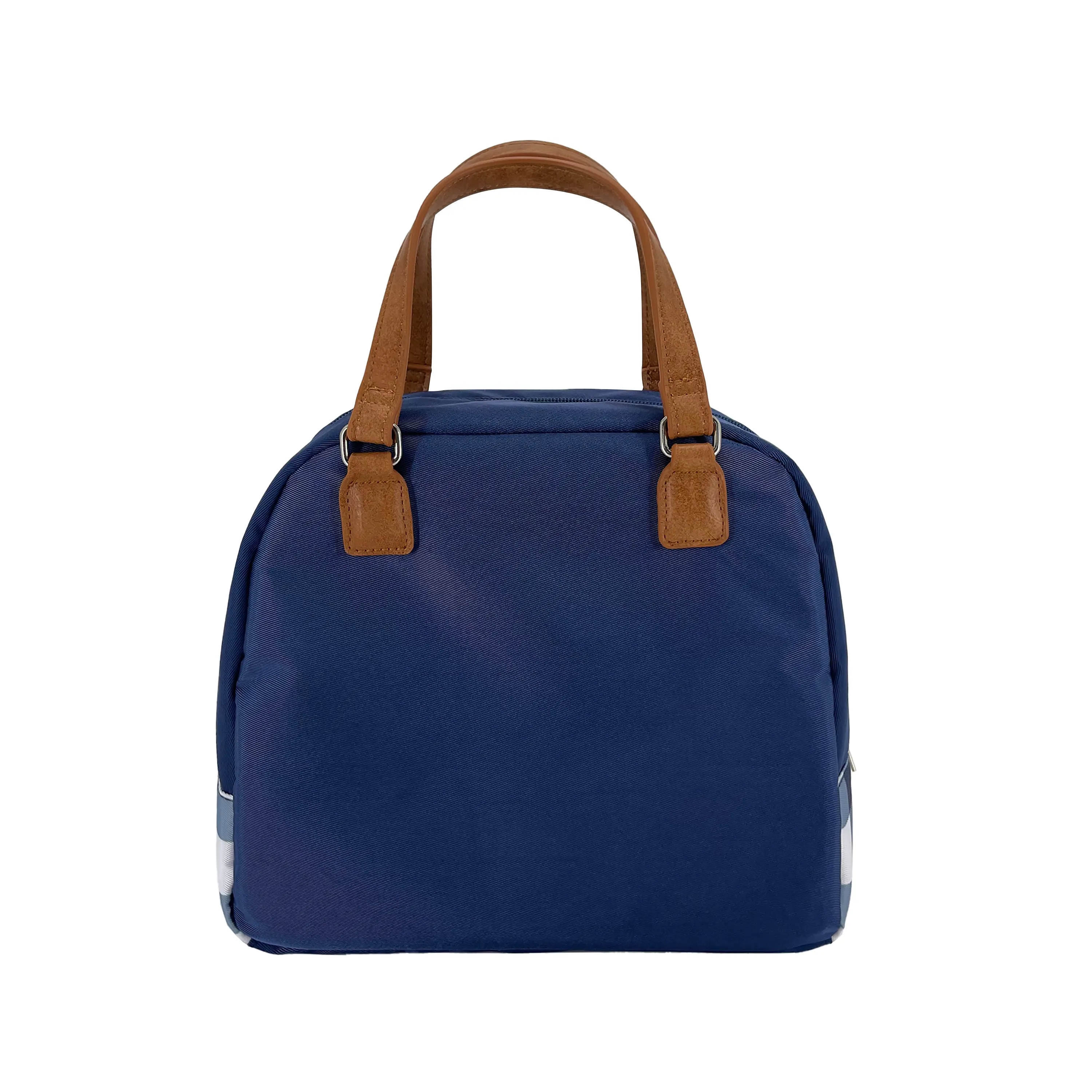 Sachi Insulated Cali Lunch Bag - Indigo Gingham