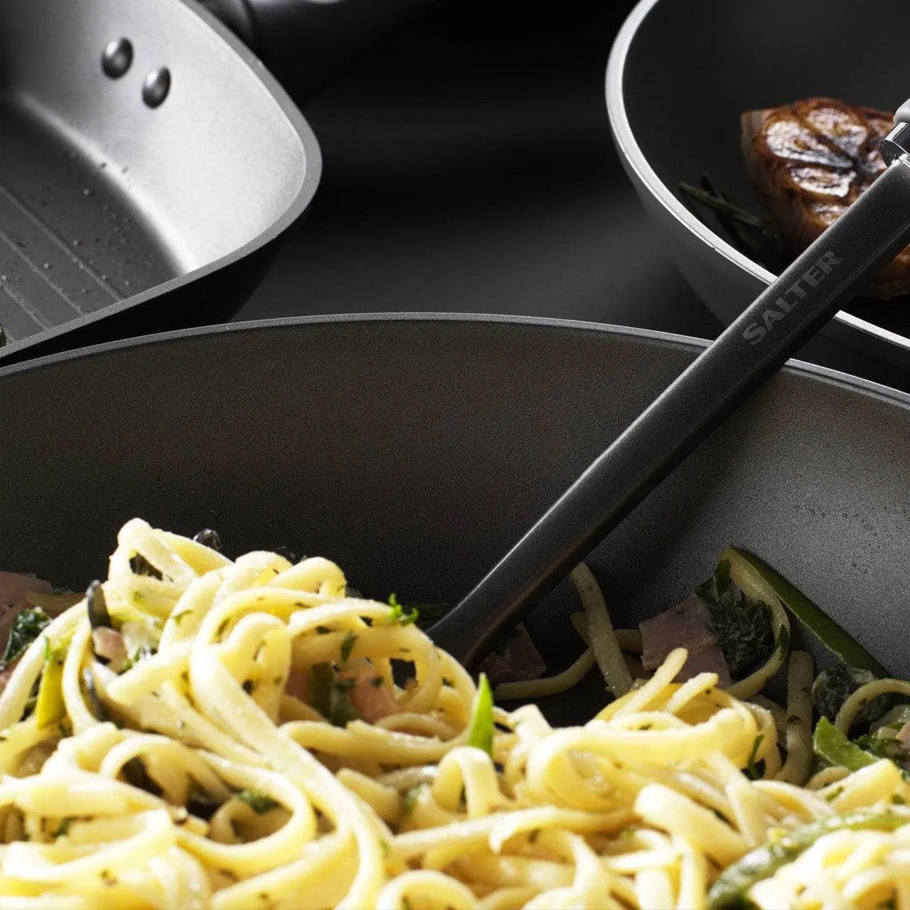 Salter Cosmos Stir-fry Pan - 28cm