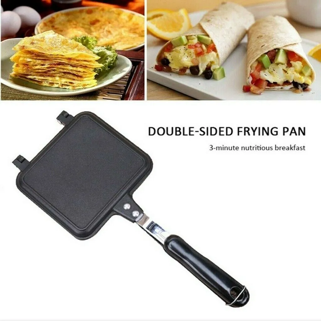 Sandwich Toastie Maker Toaster Machine Breakfast Non-stick Camping Stove Toaster