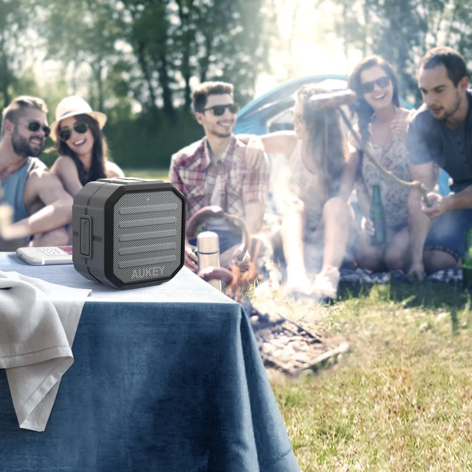 SK-M13 Portable outdoor wireless bluetooth speaker with enhance bass