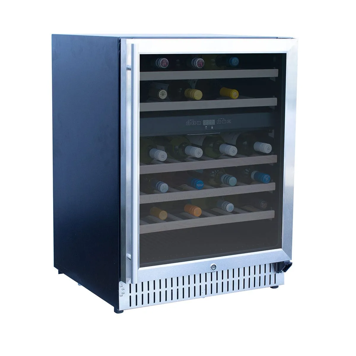 Summerset 24-Inch Outdoor Rated Dual Zone Wine Cooler - SSRFR-24WD