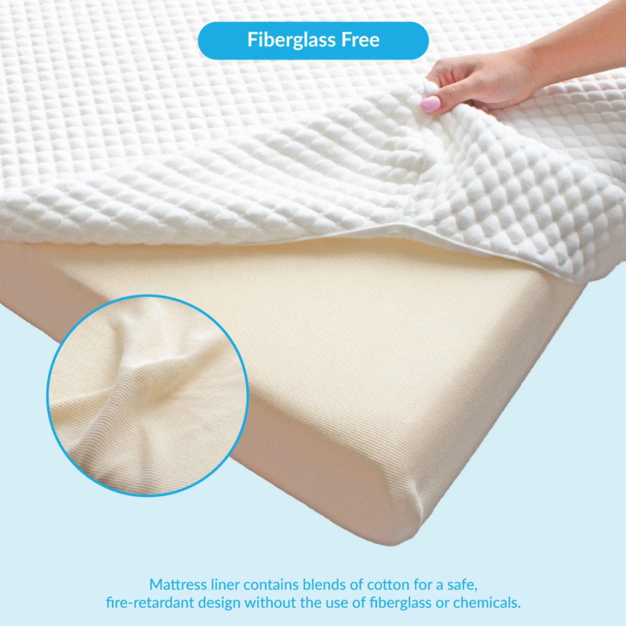 Two Pack 5-Inch Full Memory Foam Mattress