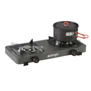 Vango Blaze Double Burner Camping Gas Cooker