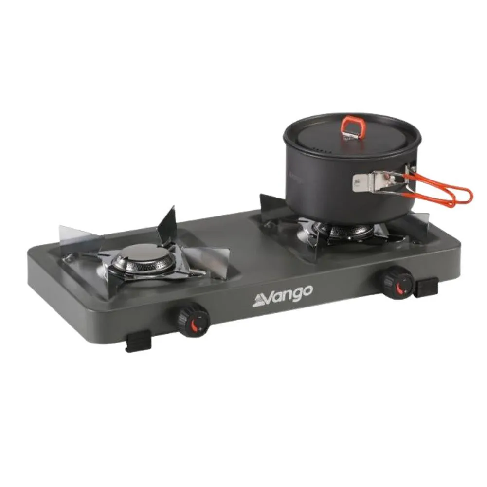 Vango Blaze Double Burner Camping Gas Cooker