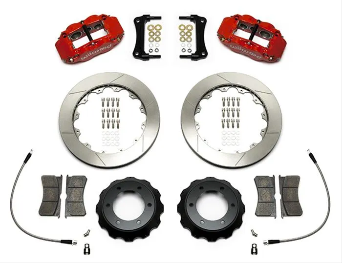 Wilwood Forged Narrow Superlite 6R Big Brake Front Brake Kits 140-14577-R