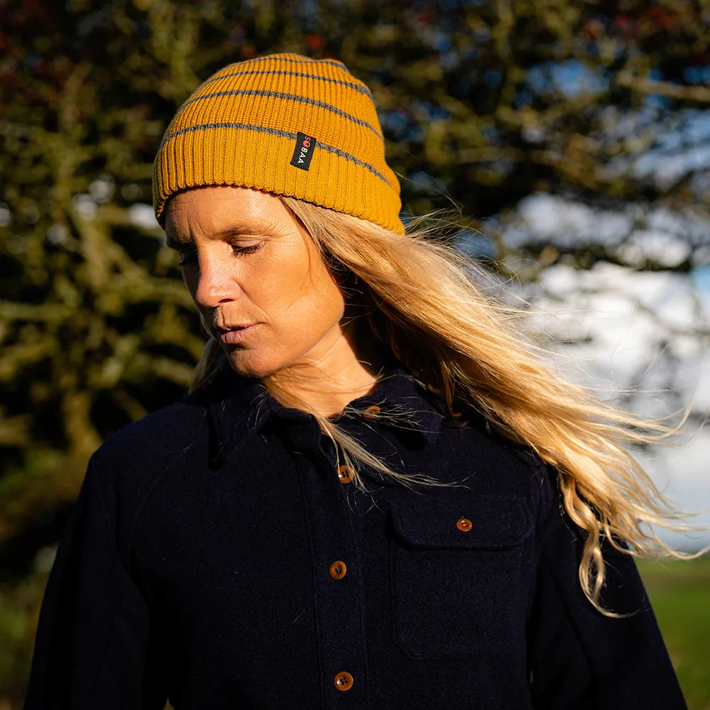 Womens Merino Blend Mountain Shirt (Navy)