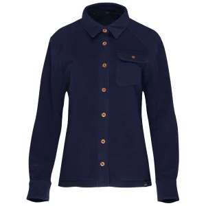 Womens Merino Blend Mountain Shirt (Navy)